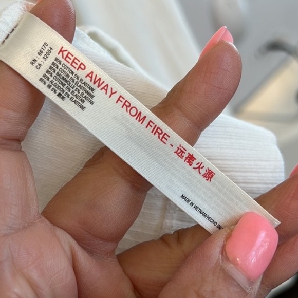 Free People Sydney Ribbed Turtleneck Bell Cuff Long Sleeve Top - Picture 8 of 8